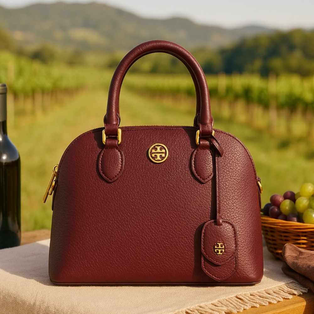 Tory Burch Burgundy Mini Bag